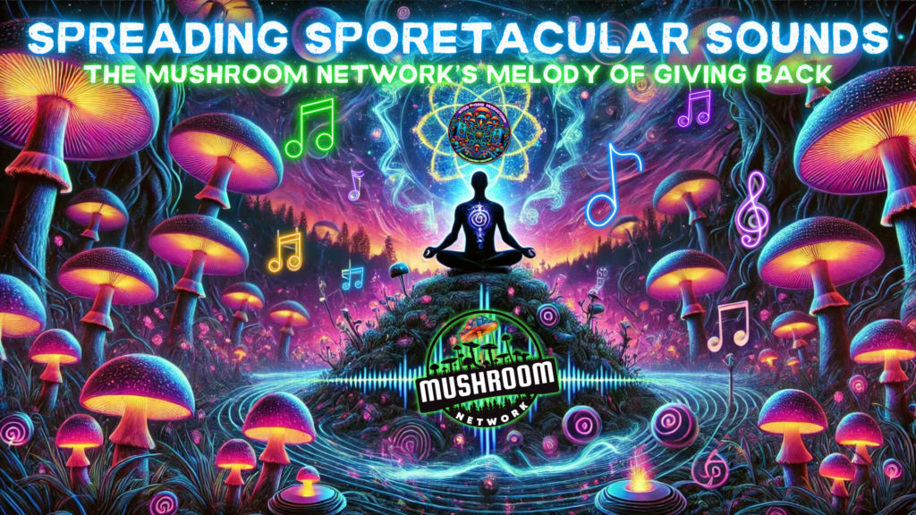 Spreading Sporetacular Sounds: The Mushroom Network’s Melody of Giving Back