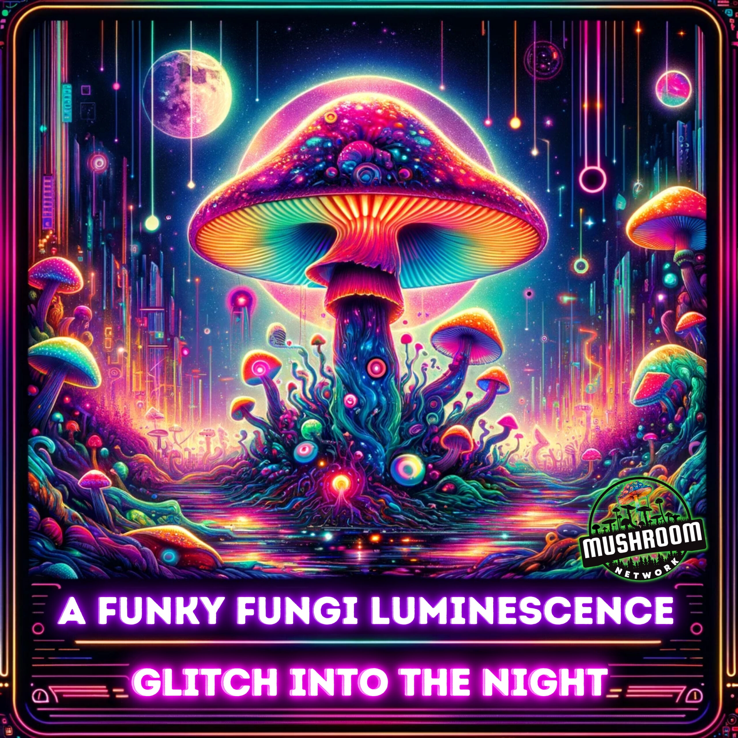 A Funky Fungi Luminescence Glitch Into The Night Cover Art