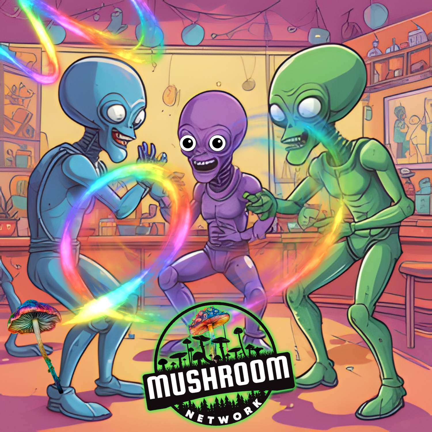 Alien Abduction Antics (Another Myco-Verse Remix) Cover Art