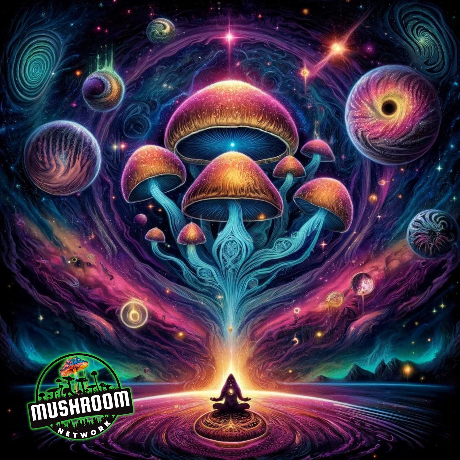 Celestial Fungi Voyage Cover Art
