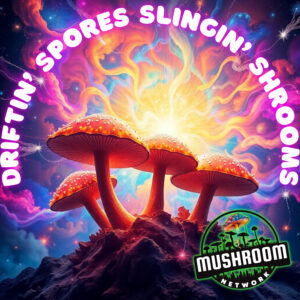 Driftin' Spores Slingin' Shrooms – The Mushroom Network