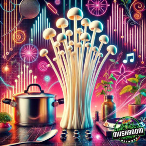 Enoki Elegance – The Mushroom Network