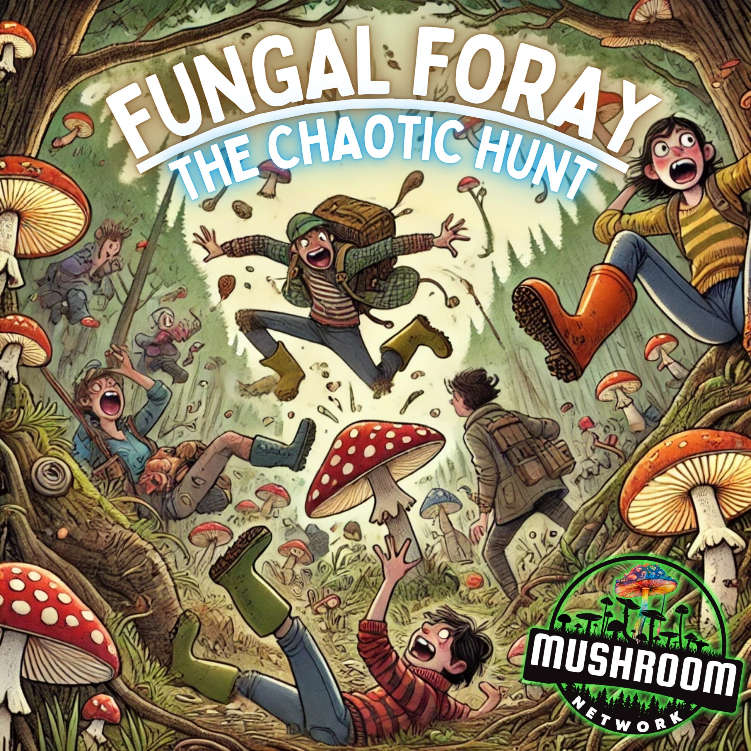 Fungal Foray (The Chaotic Hunt) Cover Art