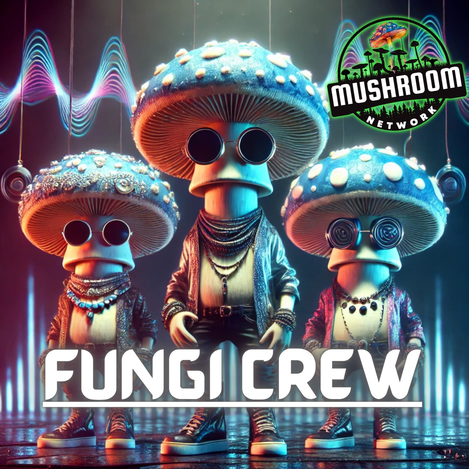 Fungi Crew – The Mushroom Network Cover Art