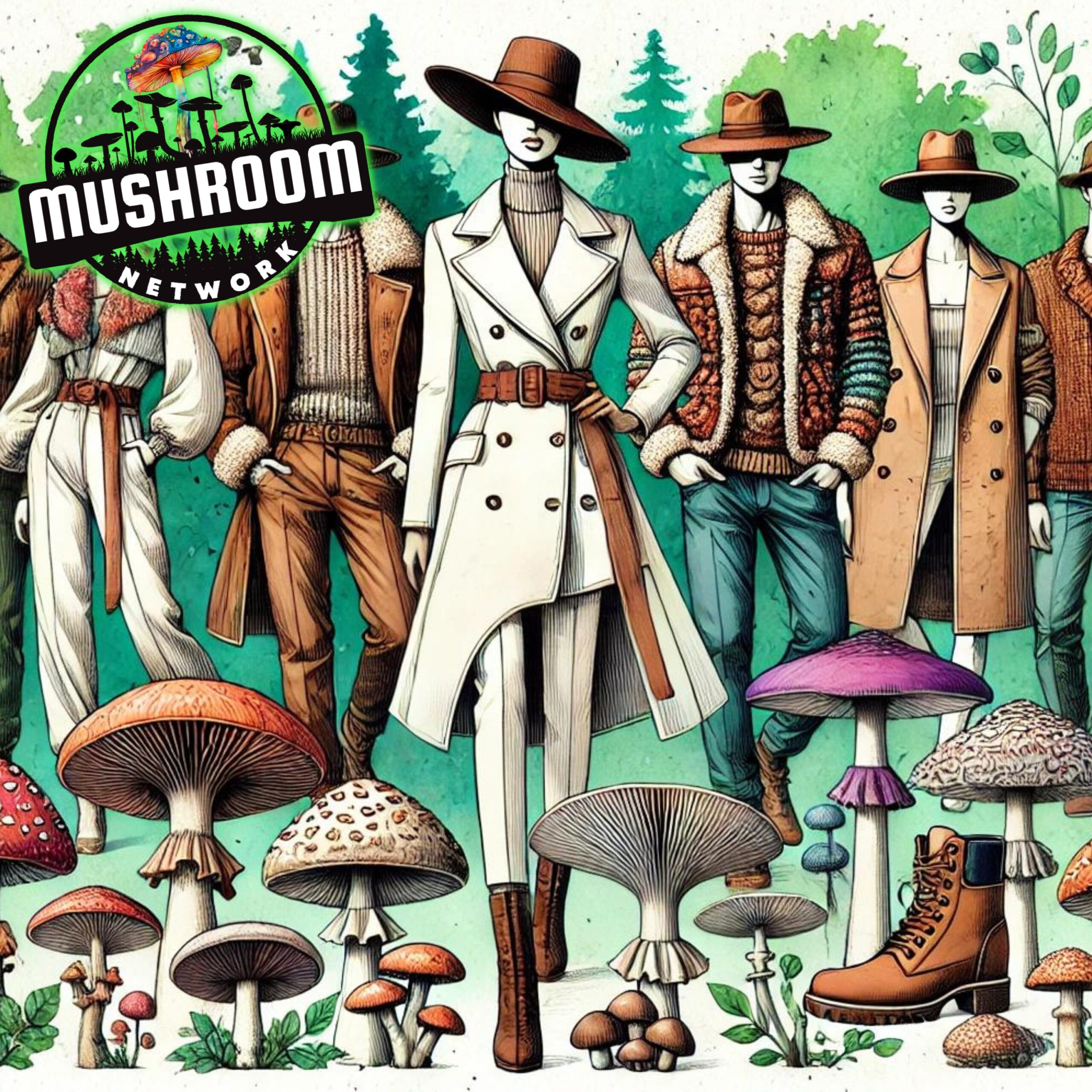 Fungi Fashion Mushroom Chic Cover Art
