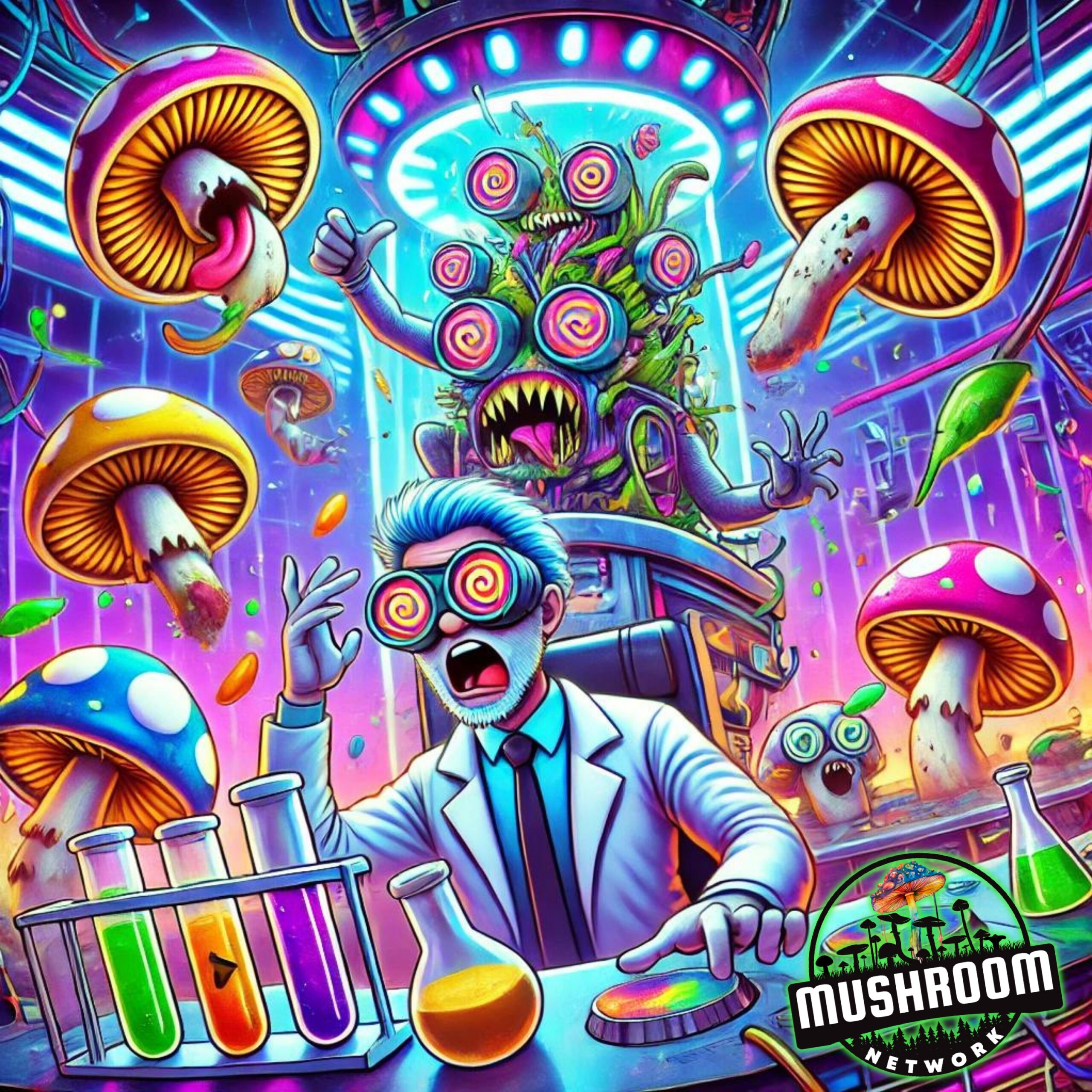 Fungi Frenzy in the Lab Cover Art