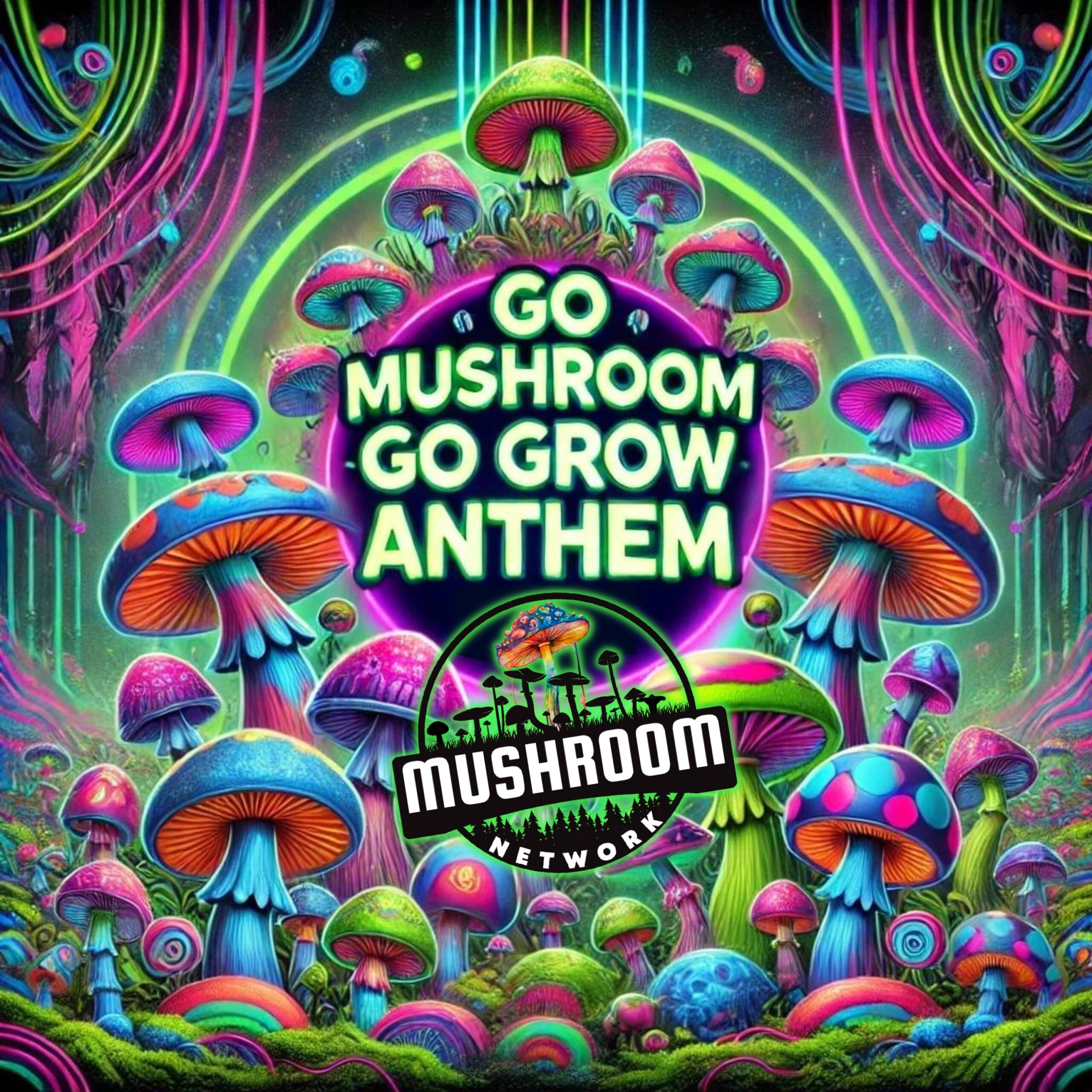 Go Mushroom Go Grow Anthem Cover Art