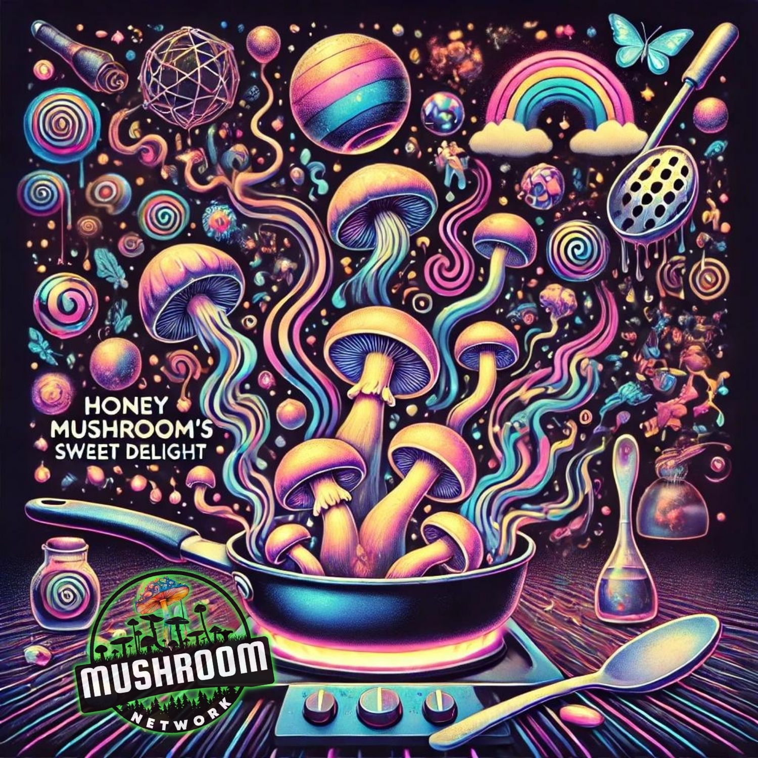 Honey Mushroom's Sweet Delight Cover Art