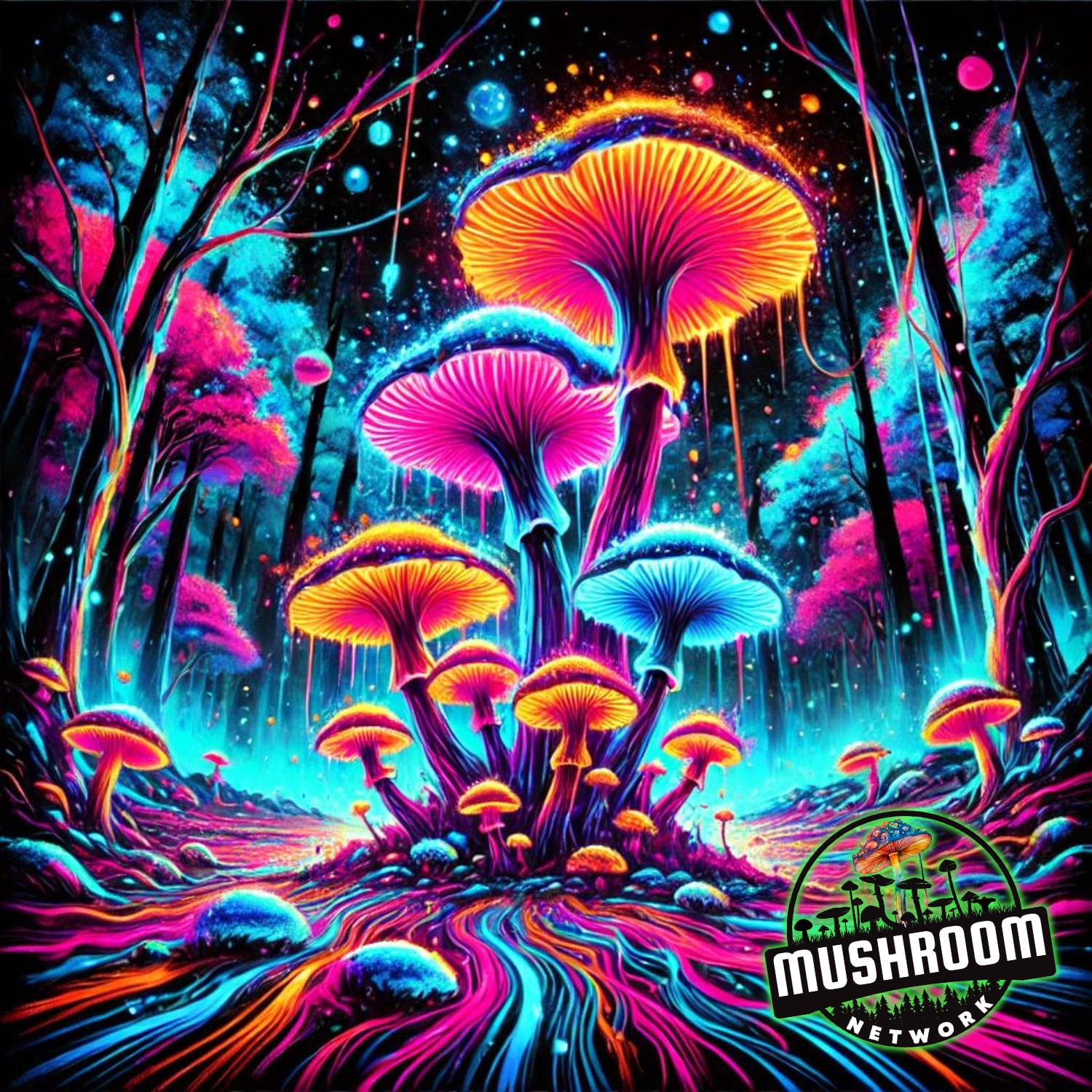 Jack-O'-Lantern Mushroom Cover Art