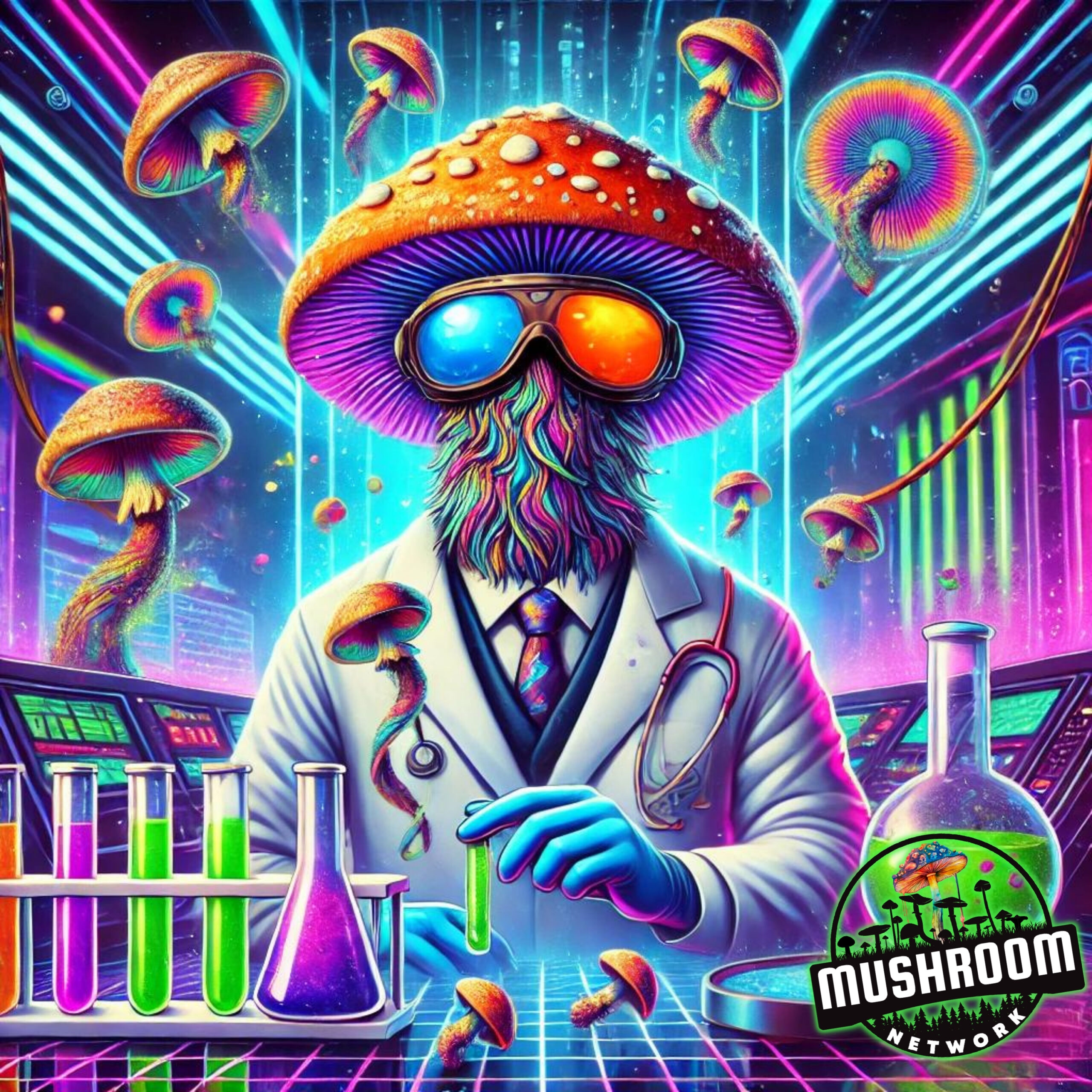 Mushroom Madness (The Myco Groove) Cover Art
