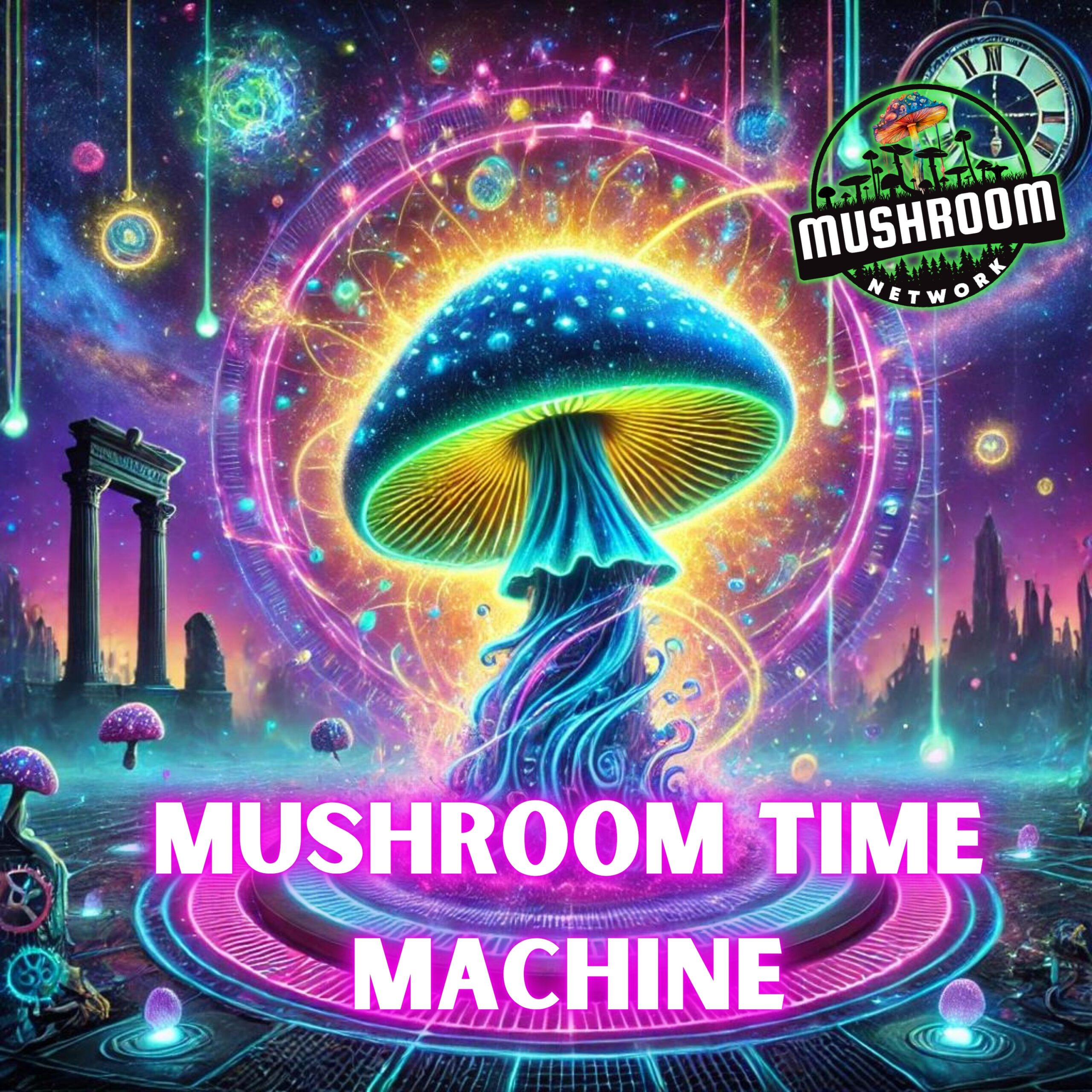 Mushroom Time Machine Cover Art