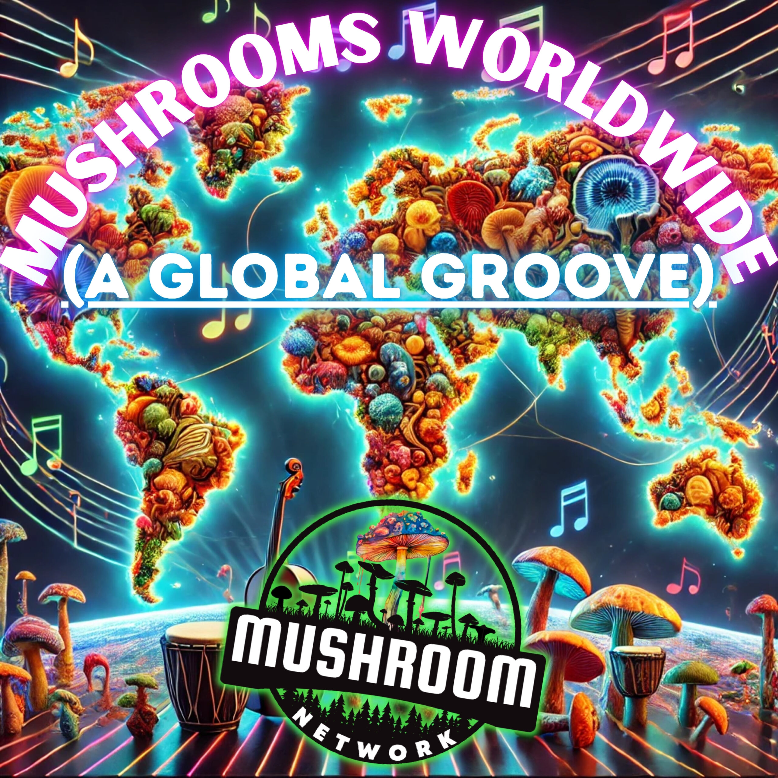 Mushrooms Worldwide (A Global Groove) Cover Art