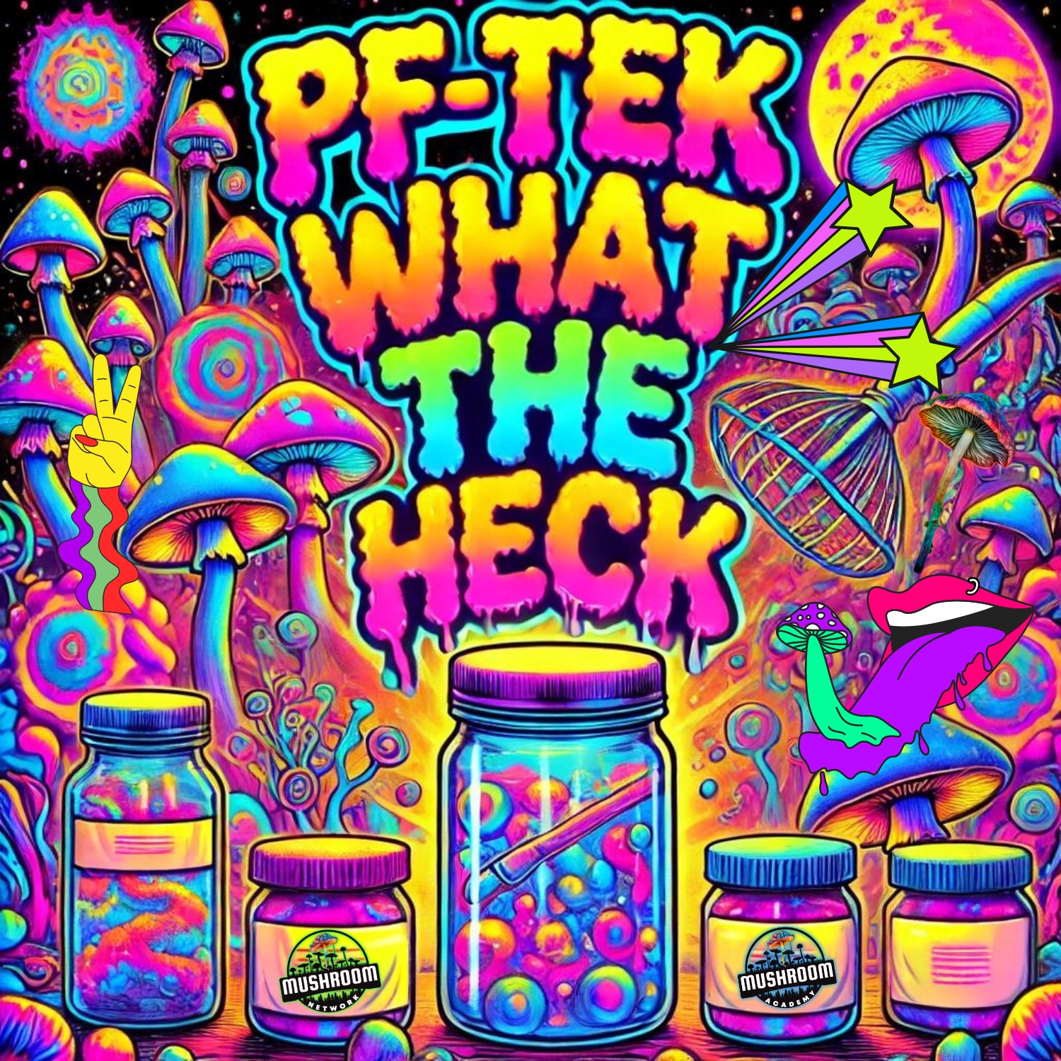 PF-TEK what the Heck Cover Art