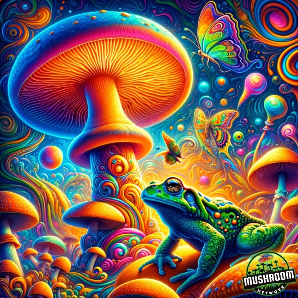 Spores and Toads – The Mushroom Network