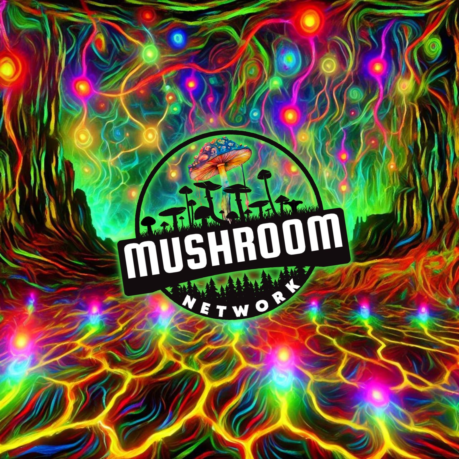 Trip Through The Mycelium – The Mushroom Network Cover Art
