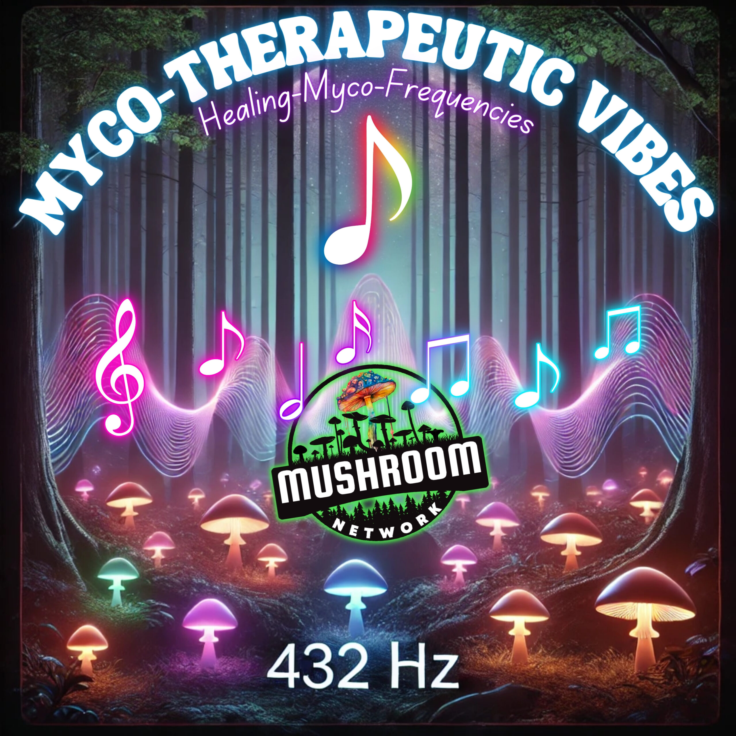 Celestial Healing Fungal Flow – The Mushroom Network Cover Art