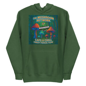 Caps & Chill Forest Fungal Flow | Unisex Hoodie
