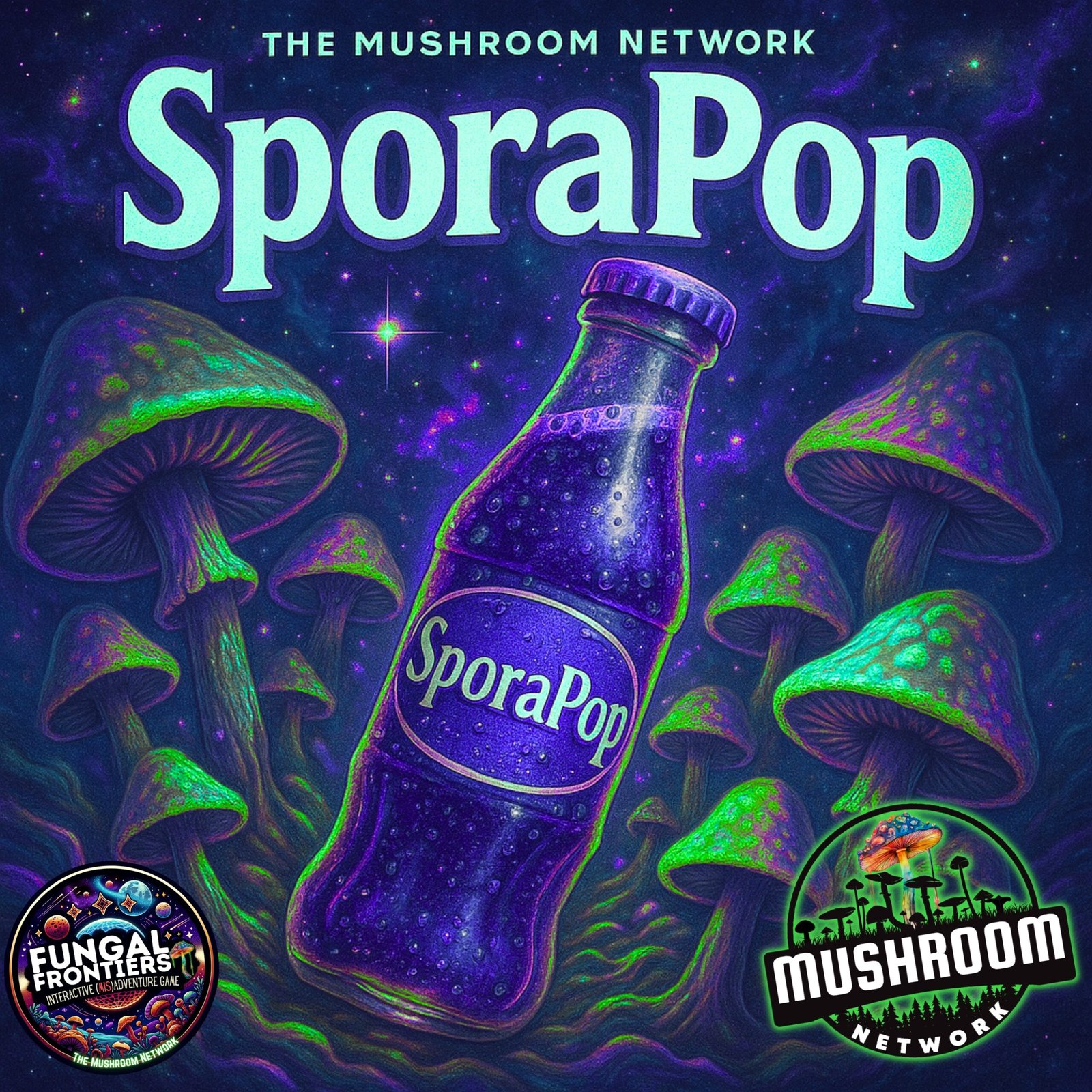 Connected (We Are Spores) – The Mushroom Network Cover Art