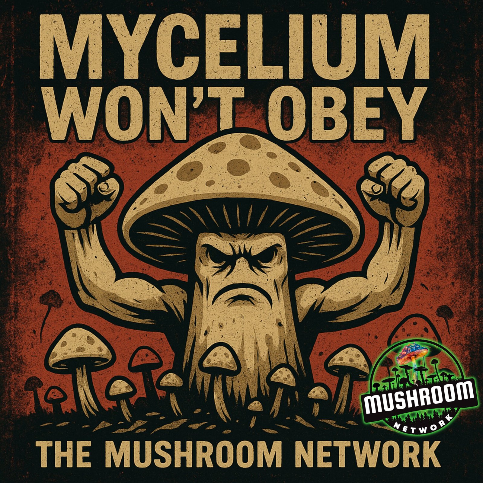 Rage in the Rhizome – The Mushroom Network Cover Art