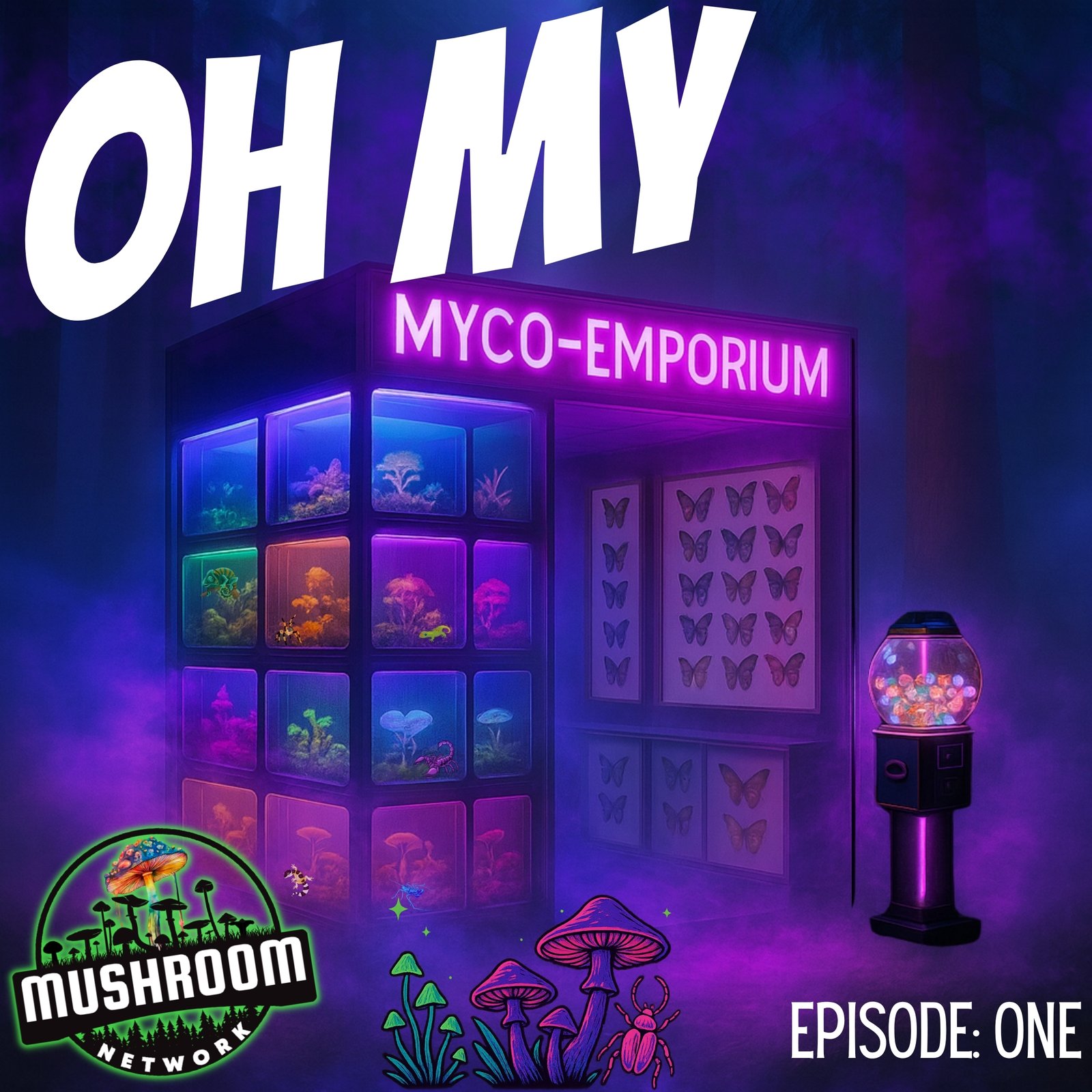 Bazaar of the Beyond (Another Myco-Verse Remix) – The Mushroom Network Cover Art
