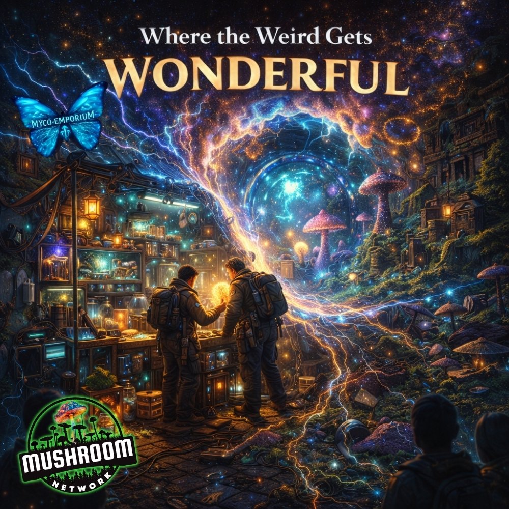 Launch from the Petri Dish – The Mushroom Network Cover Art